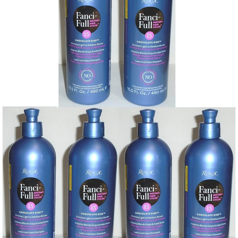Roux Fanci-Full #13 Chocolate Kiss Instant Hair Color 6 Bottles